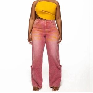 Hanifa “Aster” Jeans , worn once.